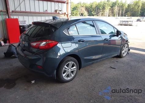 2018 Chevrolet Cruze Lt из США, поврежденный, VIN 3G1BE6SM4JS629776